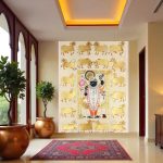Shrinathji Pichwai Painting with Sacred Cows Nathdwara Style - Image 2