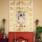 Shrinathji Pichwai Painting with Sacred Cows Nathdwara Style - Image 4